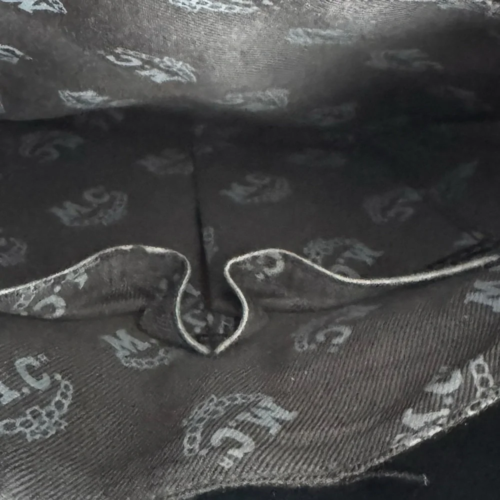 Vintage Marc Chantal MC black leather shoulder bag